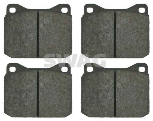 SWAG 30 91 6220 Brake Pad Set, disc brake