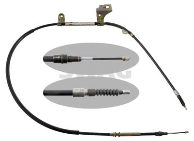 Cable Pull, parking brake SWAG 30 93 2464