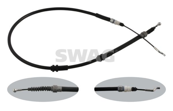 SWAG 30 93 6352 Cable Pull, parking brake