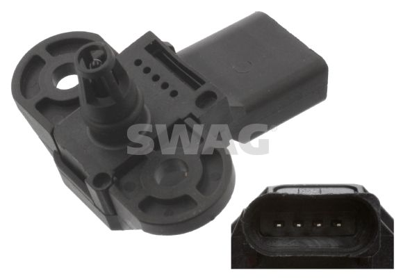 SWAG 30 94 5079 Sensor, boost pressure