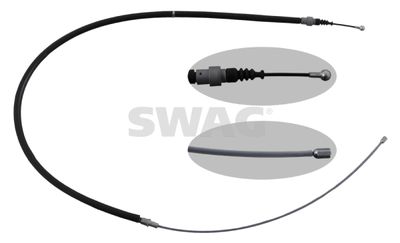 Cable Pull, parking brake SWAG 30 94 9624