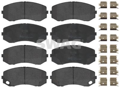 Brake Pad Set, disc brake SWAG 33 10 6419