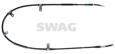 Cable Pull, parking brake SWAG 33 10 6658