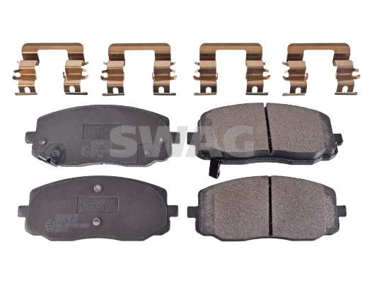 SWAG 33 10 7280 Brake Pad Set, disc brake
