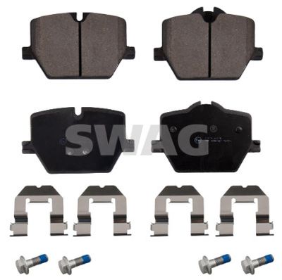 Brake Pad Set, disc brake SWAG 33 10 7592