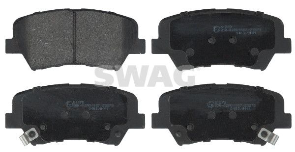SWAG 33 10 7626 Brake Pad Set, disc brake