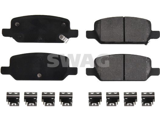 SWAG 33 10 7654 Brake Pad Set, disc brake