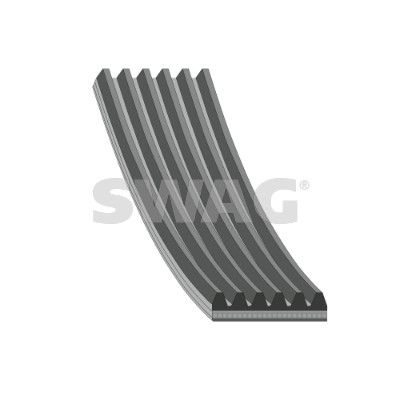 V-Ribbed Belt SWAG 33 10 8527