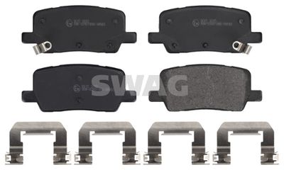 Brake Pad Set, disc brake SWAG 33 10 9159