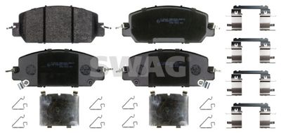 Brake Pad Set, disc brake SWAG 33 10 9372