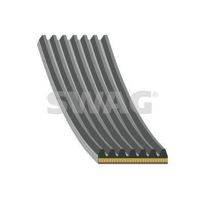 V-Ribbed Belt SWAG 33 10 9704