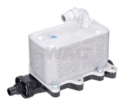 Oil Cooler, automatic transmission SWAG 33 10 9795