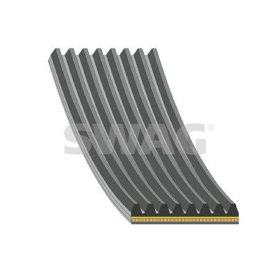 SWAG 33 11 0726 V-Ribbed Belt