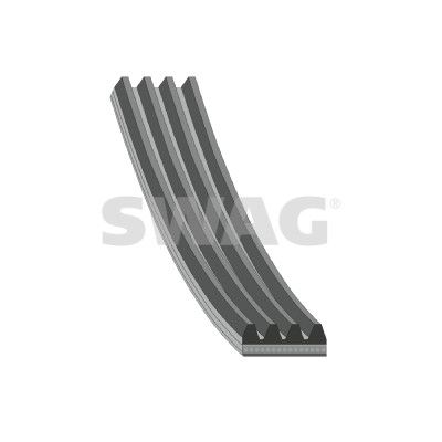SWAG 33 11 0740 V-Ribbed Belt