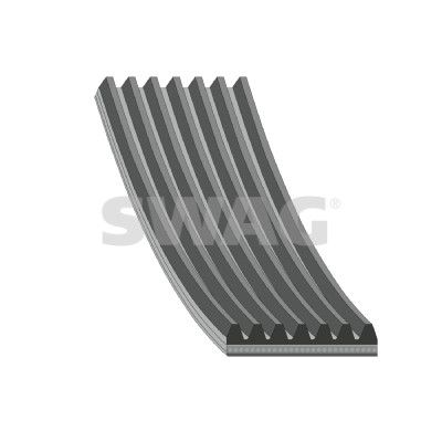 V-Ribbed Belt SWAG 33 11 1393