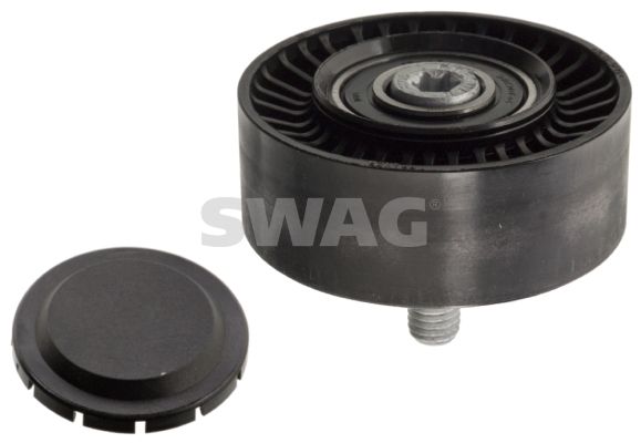 SWAG 38 10 2205 Deflection/Guide Pulley, V-ribbed belt