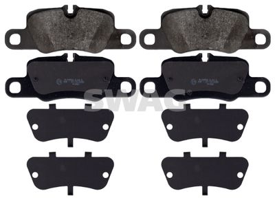Brake Pad Set, disc brake SWAG 38 11 6174