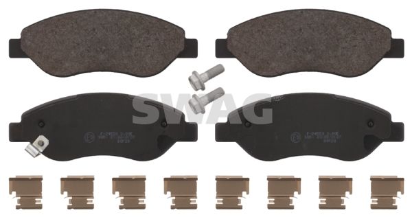 SWAG 40 91 6698 Brake Pad Set, disc brake