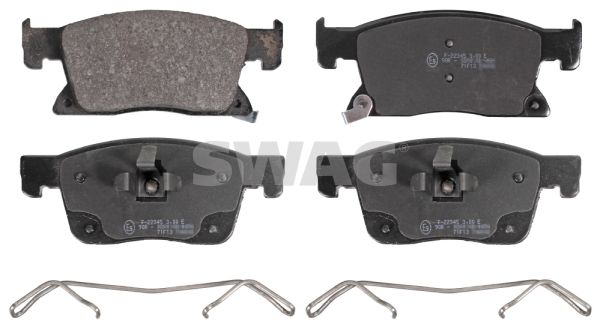 SWAG 40 91 6914 Brake Pad Set, disc brake
