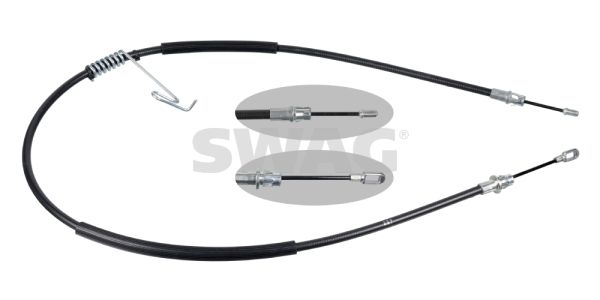 SWAG 50 10 1819 Cable Pull, parking brake