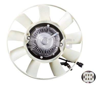 Fan, engine cooling SWAG 50 10 6017