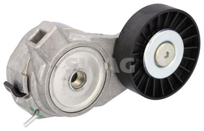 Belt Tensioner, V-ribbed belt SWAG 57 91 9484
