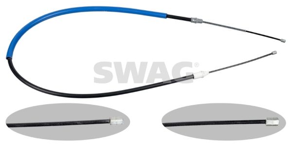 SWAG 60 10 1816 Cable Pull, parking brake