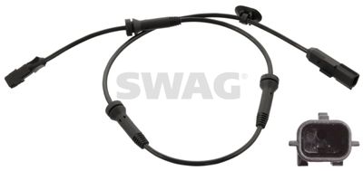 Sensor, wheel speed SWAG 60 10 2475