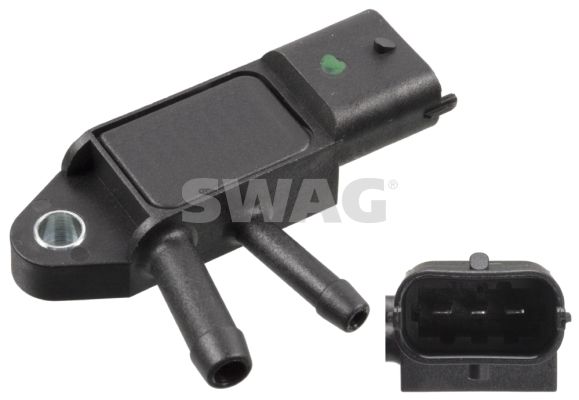 SWAG 60 10 3173 Sensor, exhaust pressure