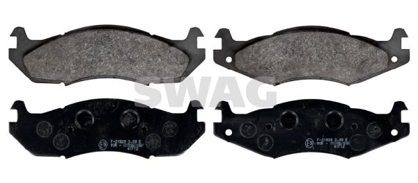 SWAG 60 11 6196 Brake Pad Set, disc brake