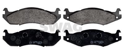 Brake Pad Set, disc brake SWAG 60 11 6196