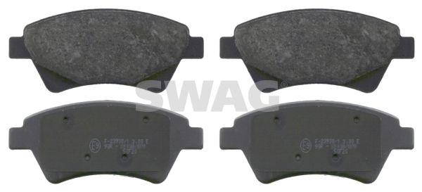 SWAG 60 91 6477 Brake Pad Set, disc brake