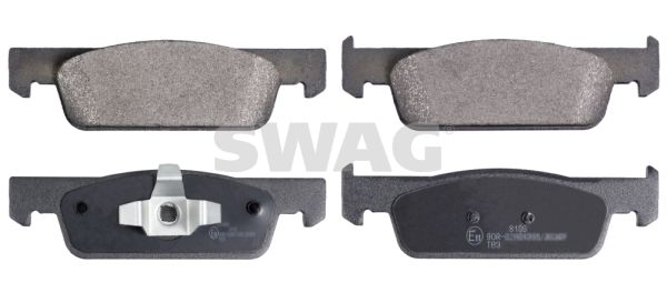 SWAG 60 91 6965 Brake Pad Set, disc brake