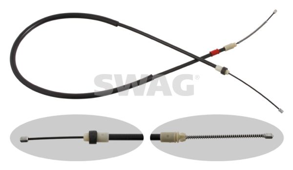 SWAG 62 92 9363 Cable Pull, parking brake