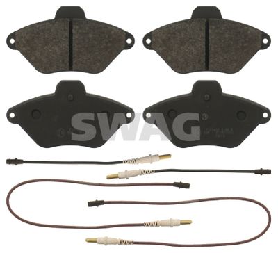 Brake Pad Set, disc brake SWAG 64 91 6415