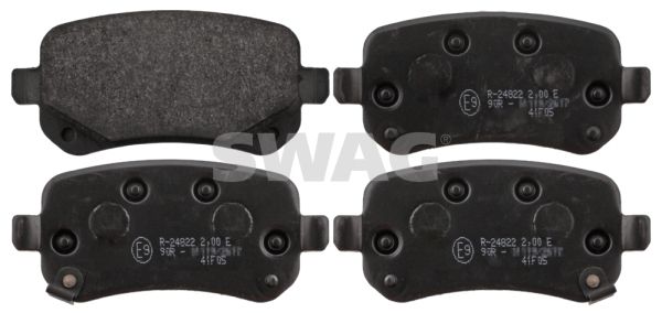 SWAG 70 11 6060 Brake Pad Set, disc brake