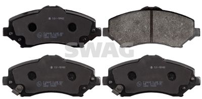 Brake Pad Set, disc brake SWAG 70 11 6063