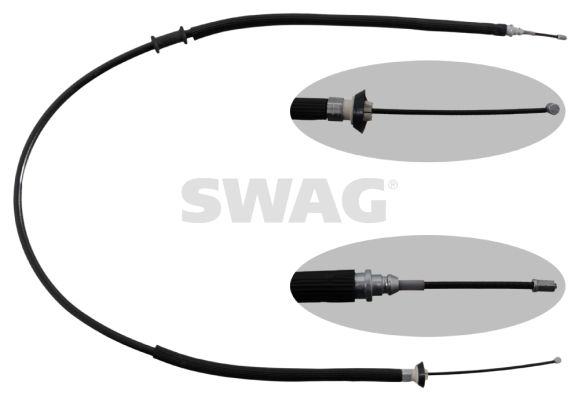 SWAG 70 94 9619 Cable Pull, parking brake