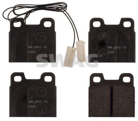 SWAG 74 11 6001 Brake Pad Set, disc brake
