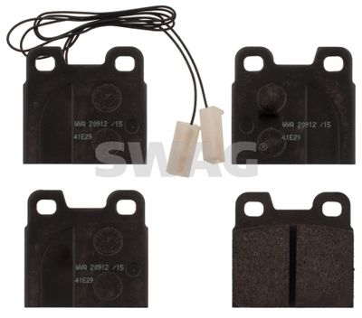 Brake Pad Set, disc brake SWAG 74 11 6001