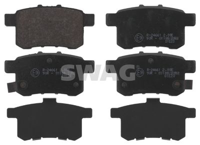 Brake Pad Set, disc brake SWAG 85 91 6766