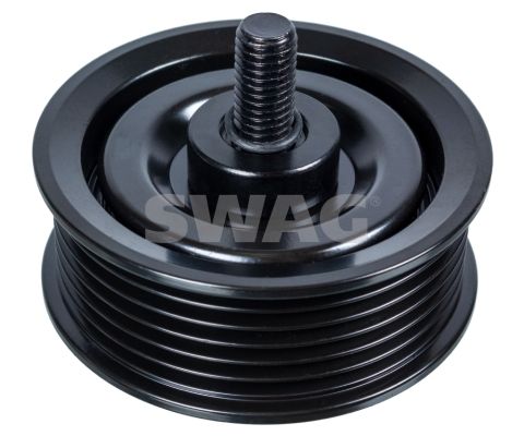 SWAG 91 10 0350 Deflection/Guide Pulley, V-ribbed belt