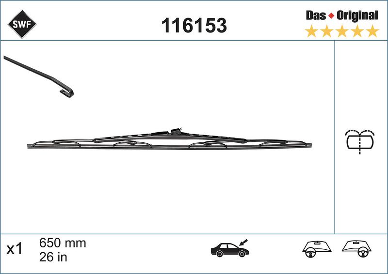 SWF 116153 Wiper Blade