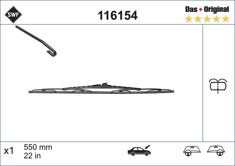 SWF 116154 Wiper Blade