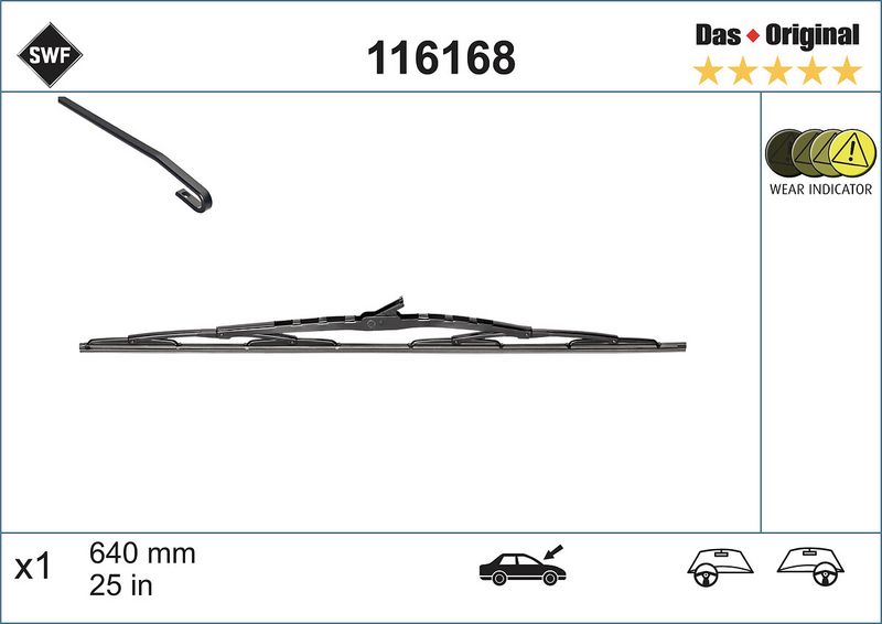 SWF 116168 Wiper Blade