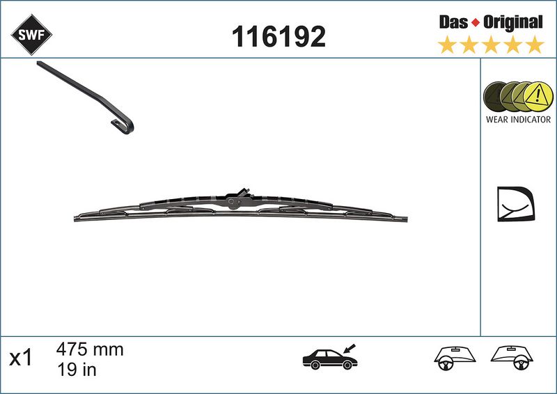 SWF 116192 Wiper Blade