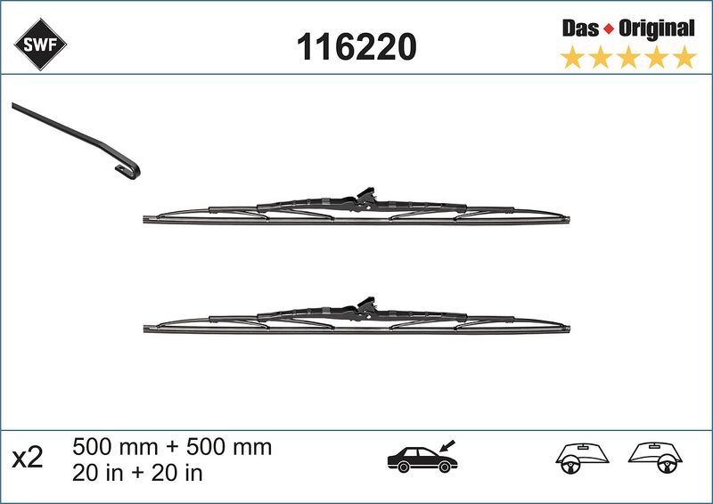 SWF 116220 Wiper Blade