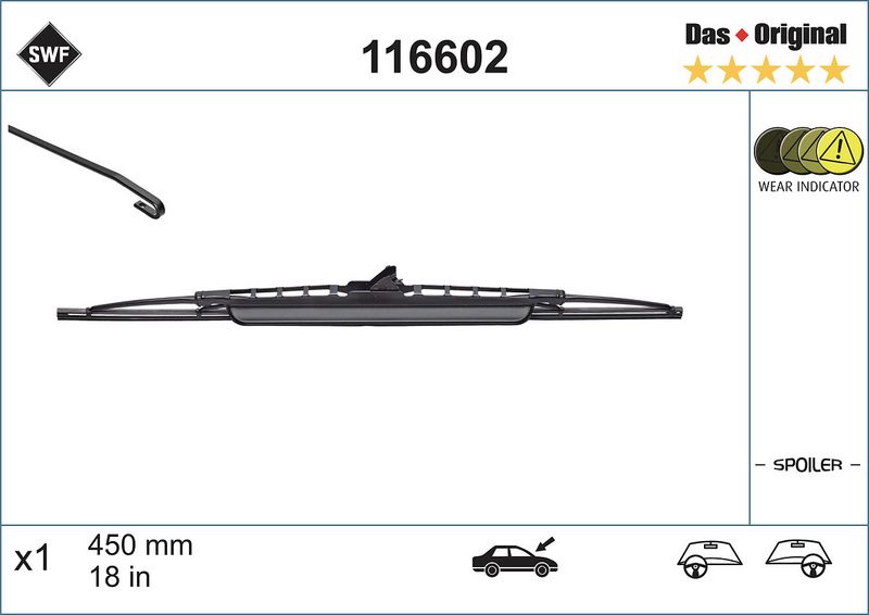 SWF 116602 Wiper Blade