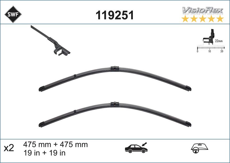 SWF 119251 Wiper Blade