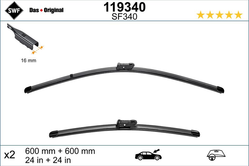 SWF 119340 Wiper Blade